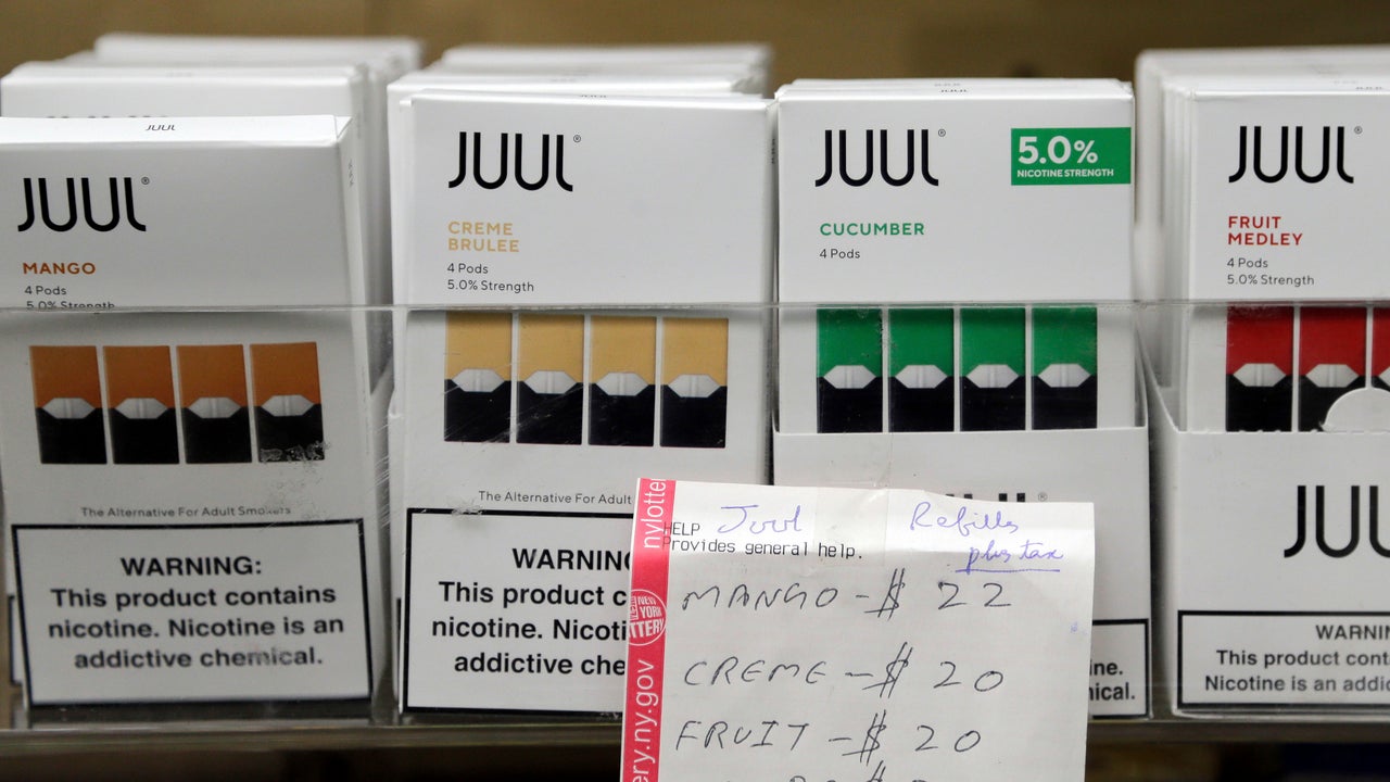 Juul stops sale of fruity, dessert-flavored e-cigarettes Juul stops sale of fruity, dessert-flavored e-cigarettes