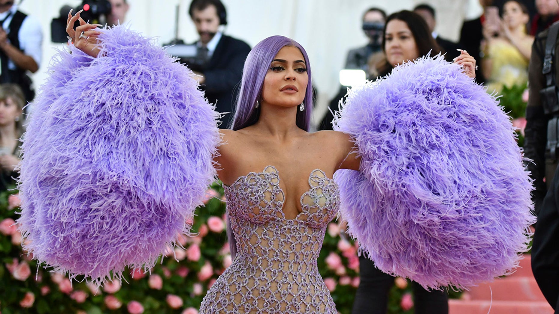 Kylie Jenner is using her influencer status to encourage her fans to vote. (Charles Sykes/Invision/AP, File)