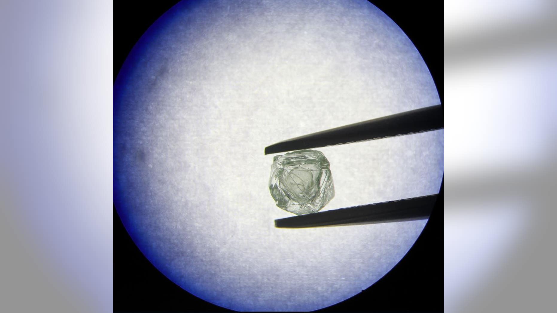 First-ever diamond within a diamond found in Russia Diamond-within-a-diamond