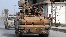 Turkish-led Syrian rebel fighters advancing on flashpoint region of Manbij