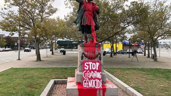 Rhode Island official says she supports vandalism of Christopher Columbus statue