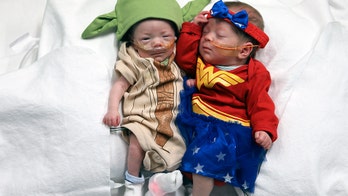 Preemies in Texas NICU celebrate first Halloween in adorable costumes