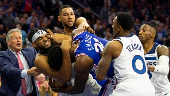 76ers’ Joel Embiid ejected after brawl with Timberwolves’ Karl-Anthony Towns: 'I OWN YOU'