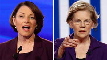 WATCH: Amy Klobuchar challenges fellow Dem hopefuls, accusing them of playing into GOP's hands