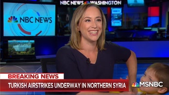 WATCH: NBC correspondent's Syria report gets interrupted on live TV by her young son