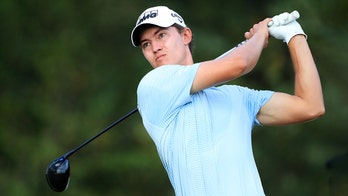 Maverick McNealy shoots his best round at tournament after 'talking to' from LPGA golfer girlfriend