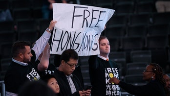 NBA in China: Pro-Hong Kong protesters cause disruptions in crowd during Wizards game