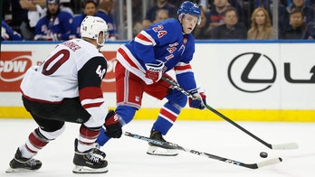 New York Rangers' top draft pick already appears frustrated early in first season