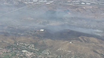 Ronald Reagan Presidential Library escapes damage from Easy Fire amid 'extreme red flag warning'