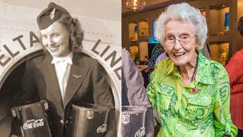 Delta Air Lines flight attendant who graduated from 'first class of stewardesses' has died at 103