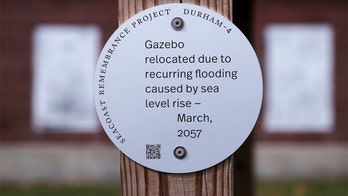 Climate change in 'history': New England artist uses signs to sound alarms