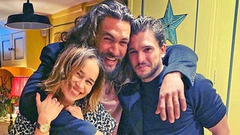 'Game of Thrones' stars Emilia Clarke, Jason Momoa and Kit Harington reunite