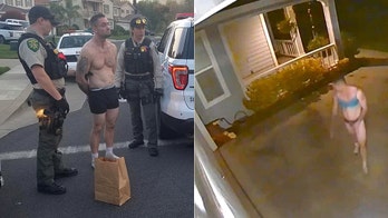 California man caught wearing only women's lingerie during home break-in