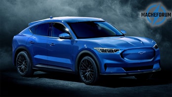 Is this what the electric Ford 'Mustang' SUV looks like?
