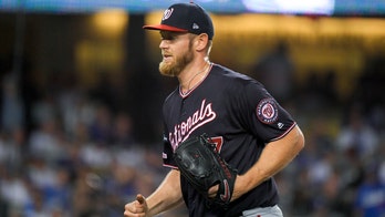 Strasburg, Scherzer pitch Nationals past Dodgers to even NLDS