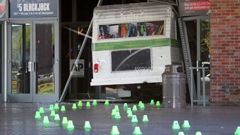 Casino near Las Vegas gets entrance smashed by RV driver who was kicked out, police say