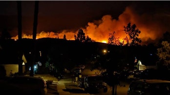 Fast-spreading wildfire prompts evacuations in Southern California