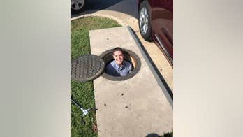 Chick-fil-A employee climbs down storm drain to retrieve customer's phone: 'One awesome guy'