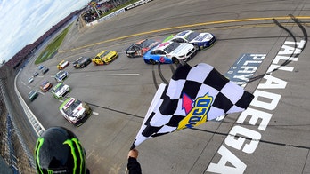 Blaney wins rain-delayed Talladega NASCAR playoffs race in photo finish
