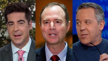 Jesse Watters calls Adam Schiff 'corrupt,' Greg Gutfeld says he is the 'perfect target' for Trump and Republicans