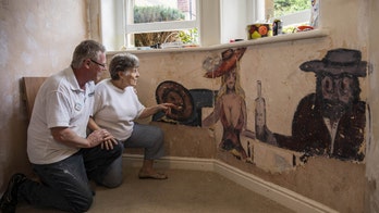 WWII-era racy paintings discovered at English nursing home