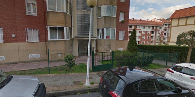 The home in Castro Urdiales where the trash bags are reported to have been left.