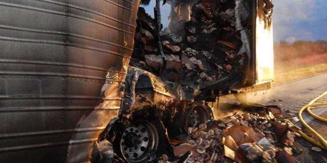 It's unclear what kind or what brand of frozen bagels were among the 38,000 pounds that perished Sunday night.