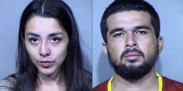 Denisse and Pablo Solorzano face drug and child endangerment charges after their 1-year-old daughter tested positive for fentanyl.