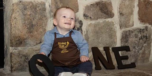Little Michael Magnotta made his Cracker Barrel debut last month in New Jersey as an early celebration for his first birthday