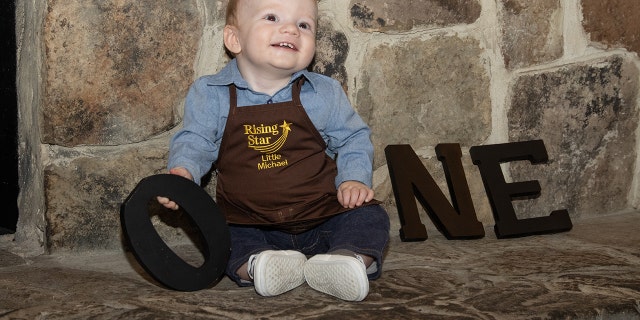 Little Michael Magnotta made his Cracker Barrel debut last month in New Jersey as an early celebration for his first birthday