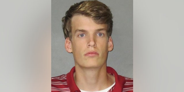 Connor Croll, 19, allegedly made a bomb threat to the LSU-Florida game to save his buddy from losing a bet.