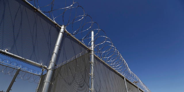 This Aug. 28 image shows the Adelanto U.S. Immigration and Enforcement Processing Center, operated by GEO Group, inÂ  Adelanto, Calif. (AP Photo/Chris Carlson)