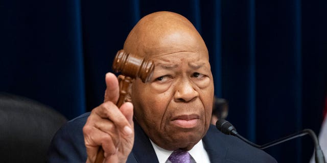 House Oversight and Reform Committee Chair Elijah Cummings, D-Md., leads a meeting to call for subpoenas on Capitol Hill in Washington on April 2, 2019. (AP)