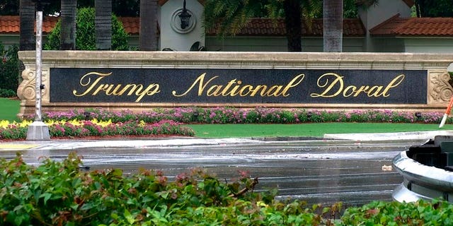 FILE - This June 2, 2017, file image made from video shows the Trump National Doral in Doral, Fla. President Donald Trump said on Twitter on Saturday, Oct. 19, 2019, he is reversing his plan to hold the next Group of Seven world leaders' meeting at his Doral, Florida, golf resort. (AP Photo/Alex Sanz, File)