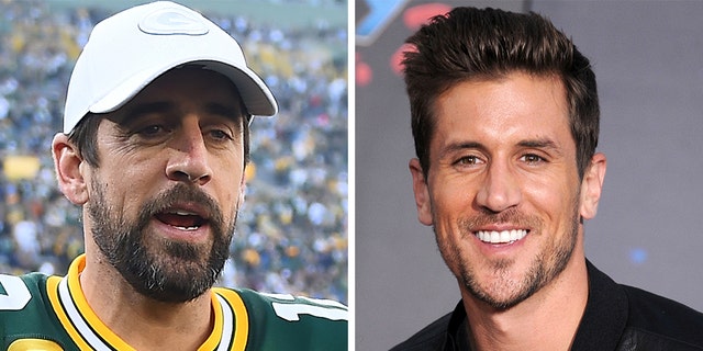 Aaron Rodgers, left, revealed he's open to the possibility of reconciling with his estranged family, including his brother, Jordan Rodgers.
