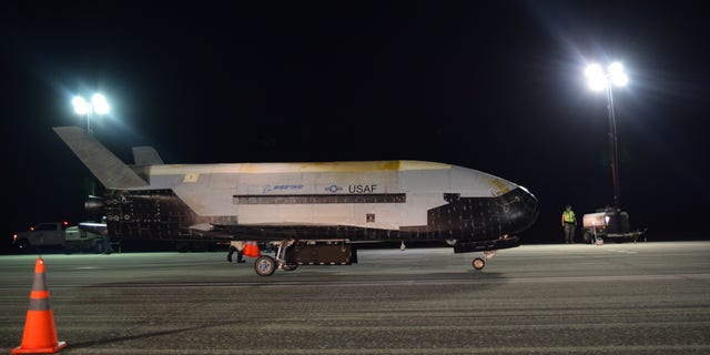 The X-37B Orbital Test Vehicle Mission 5 landed at NASA’s Kennedy Space Center Shuttle Landing Facility on Oct. 27, 2019.