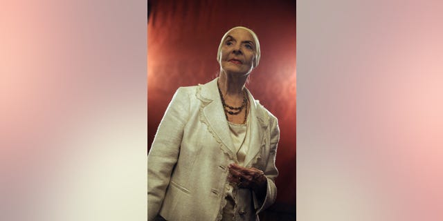 Director of Cuba national ballet Alicia Alonso atends the rehearsal of