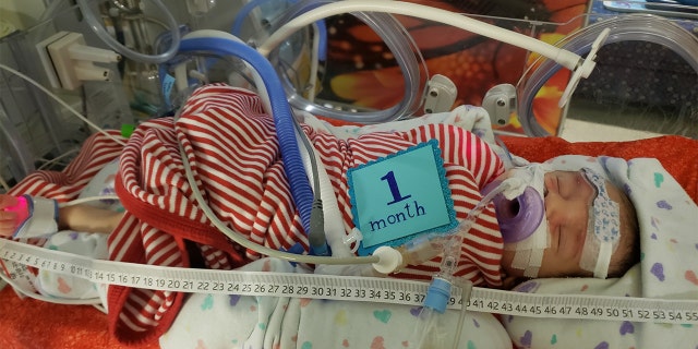 Nikki Ihus said her one month old son John Henry was diagnosed with a rare birth defect called Congenital Diaphragmatic Hernia (CDH).