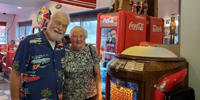 More than six decades after they parted ways, two octogenarians who were high school sweethearts in recently Virginia tied the knot