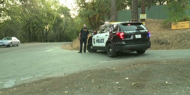 The incident drew a large law enforcement response.