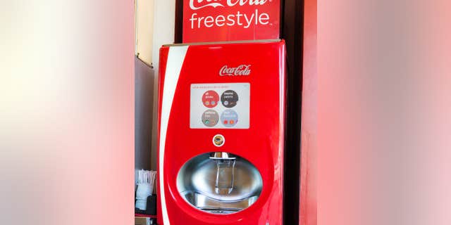 Luis Arnaud claims the Coca-Cola Freestyle vending machines at Universal Studios Orlando (not pictured) limited to one refill every 10 minutes.