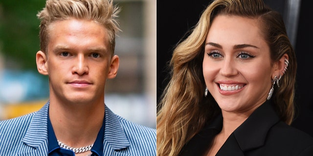 Cody Simpson and Miley Cyrus we caught kissing in Los Angeles. 