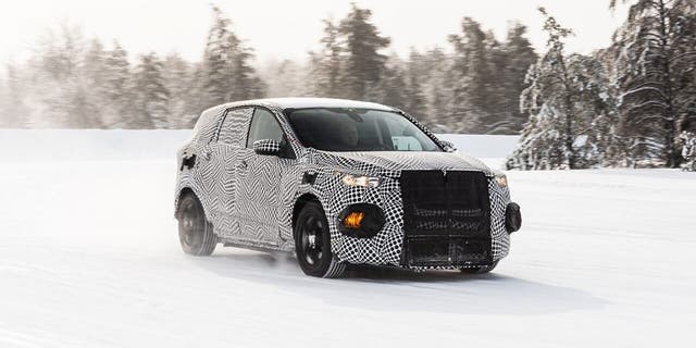 Ford posted several videos to YouTube of this electric vehicle being tested, but would not confirm that it is the 