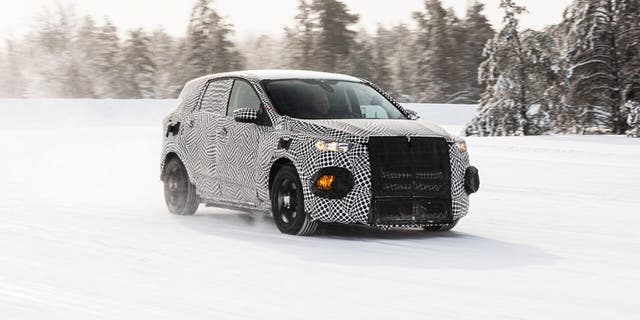 Ford posted several videos to YouTube of this electric vehicle being tested, but would not confirm that it is the 