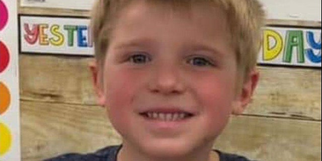Ethan Haus, 6, was discovered laying with his dog in a cornfield early Wednesday morning.