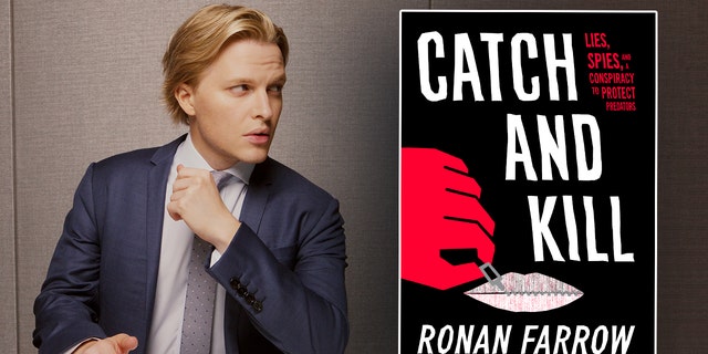 New York, NY- October 4: Catch and Kill author Ronan Farrow in New York City on October 4, 2019. (Credit: Mary Inhea Kang for The Washington Post via Getty Images)