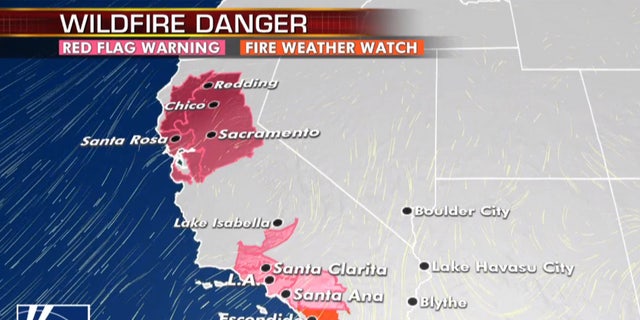 Southern California Fire Map