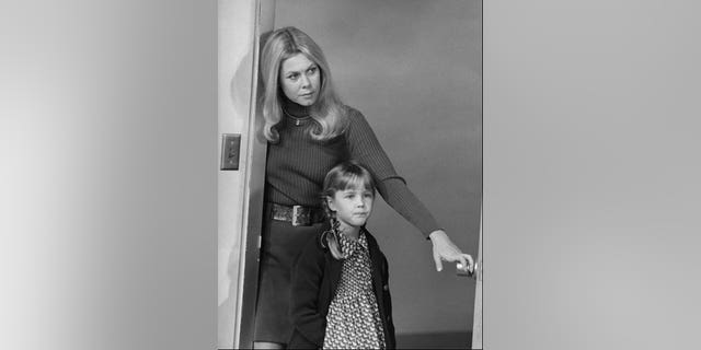 Elizabeth Montgomery and Erin Murphy, circa 1972.