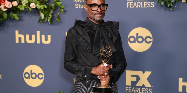 Billy Porter was the first openly gay Black man to win an Emmy in 2019 for his role in the LGBTQ series ‘Pose’ on FX. (Photo by Leon Bennett/WireImage)