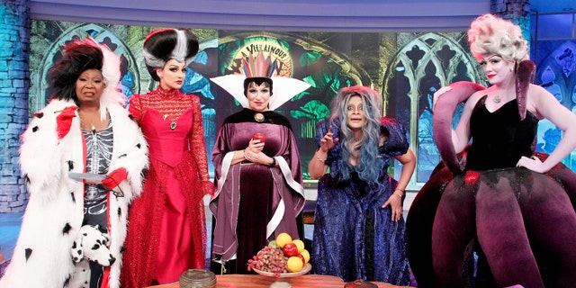 The cast of